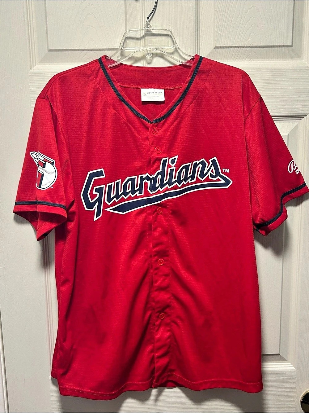 Cleveland Guardians Josh Naylor #22 Red XL Giveaway Baseball Jersey MLB